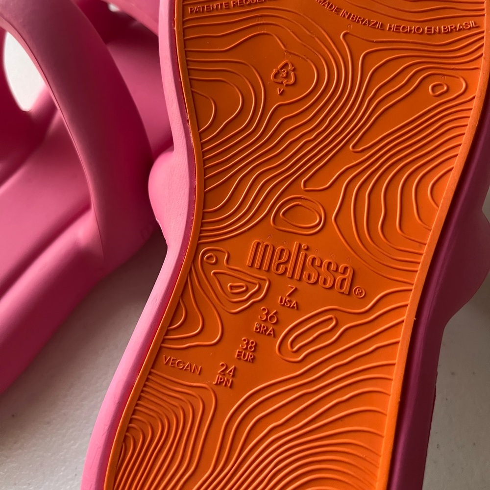 Melissa Free Bloom Slide Women’s | Size 7 | Pink - Picture 14 of 15